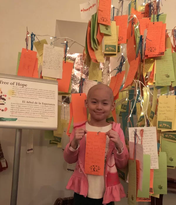 The tree of hope, in the chapel in the children hospital