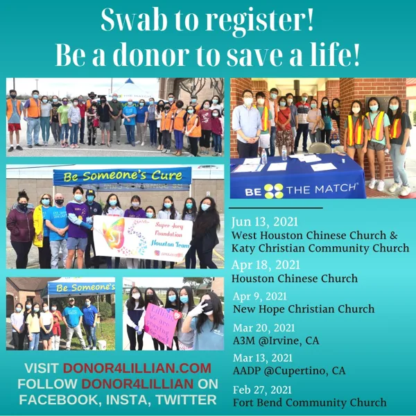 Houston 4 Donor drives